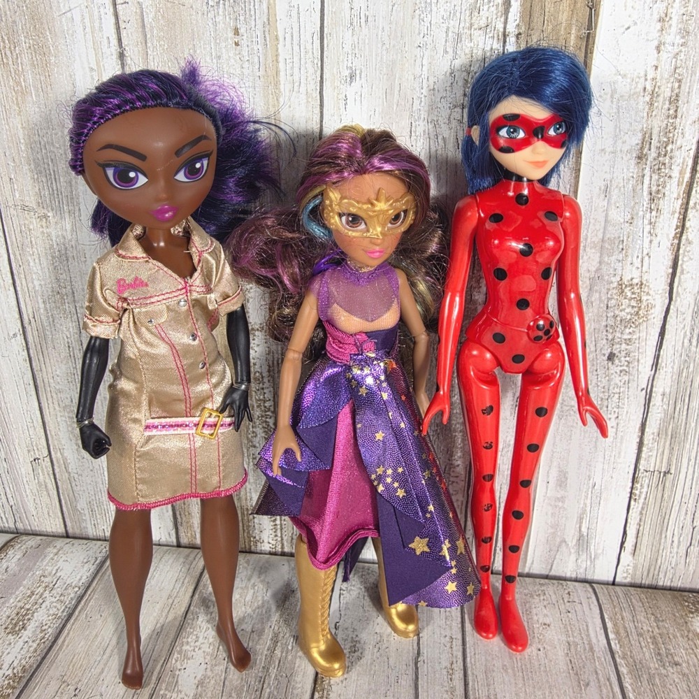 Miraculous Ladybug Wild Childz Star Darlings Fashion Doll Lot of 3 Bundle - Picture 5 of 7